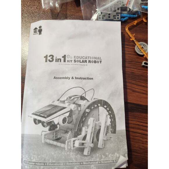 13 in 1 Solar Robot Kit - Picture 8 of 15